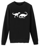 Dinosaurs Sweater Dinosaur Lover Gift Trex Brachiosaurus Mens Womens Sweatshirt
