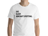 Eat Sleep Aircraft Spotting T-Shirt