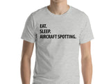 Eat Sleep Aircraft Spotting T-Shirt