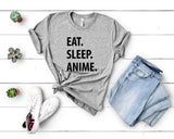 Eat Sleep Anime T-shirt-WaryaTshirts