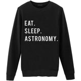 Eat Sleep Astronomy Sweater-WaryaTshirts