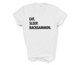 Eat Sleep Backgammon T-Shirt-WaryaTshirts