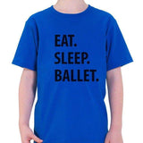 Eat Sleep Ballet T-Shirt Kids-WaryaTshirts