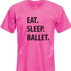 Eat Sleep Ballet T-Shirt Kids-WaryaTshirts