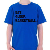 Eat Sleep Basketball t shirt, Gift for Boys Girls Teens