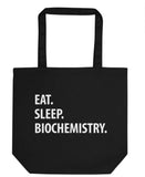 Eat Sleep Biochemistry Tote Bag-WaryaTshirts