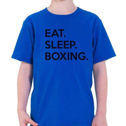 Eat Sleep Boxing T-Shirt Kids-WaryaTshirts