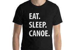 Eat Sleep Canoe T-Shirt-WaryaTshirts