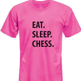Eat Sleep Chess T-Shirt Kids-WaryaTshirts