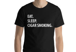 Eat Sleep Cigar Smoking T-Shirt