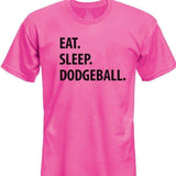 Eat Sleep Dodgeball T-Shirt Kids-WaryaTshirts