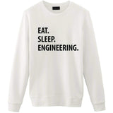 Eat Sleep Engineering Sweater-WaryaTshirts