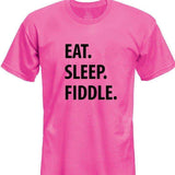 Eat Sleep Fiddle T-Shirt Kids