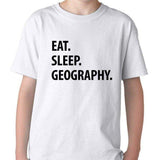 Eat Sleep Geography T-Shirt Kids