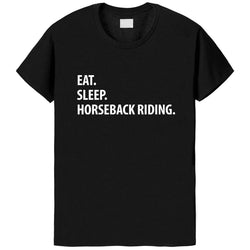 Eat Sleep Horseback Riding T-Shirt