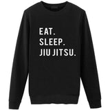 Eat Sleep Jiu Jitsu Sweater-WaryaTshirts