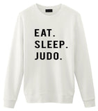 Eat Sleep Judo Sweatshirt-WaryaTshirts