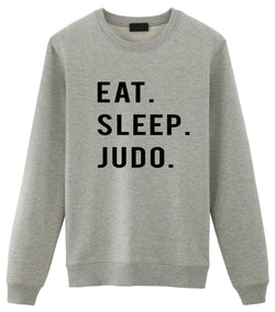 Eat Sleep Judo Sweatshirt-WaryaTshirts