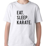 Eat Sleep Karate T-Shirt Kids