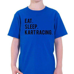 Eat Sleep Kart Racing T-Shirt Kids