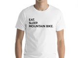 Eat Sleep Mountain Bike T-Shirt-WaryaTshirts