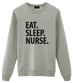 Eat Sleep Nurse Sweater-WaryaTshirts