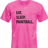 Eat Sleep Paintball T-Shirt Kids-WaryaTshirts
