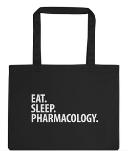 Eat Sleep Pharmacology Tote Bag | Long Handle Bags - 1895