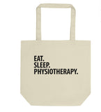 Eat Sleep Physiotherapy Tote Bag | Short / Long Handle Bags