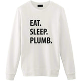 Eat Sleep Plumb Sweater-WaryaTshirts