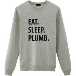 Eat Sleep Plumb Sweater-WaryaTshirts
