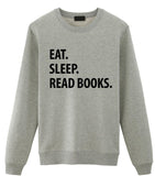 Eat Sleep Read Books Sweater-WaryaTshirts