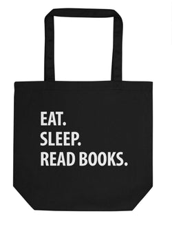 Eat Sleep Read Books Tote Bag | Short / Long Handle Bags