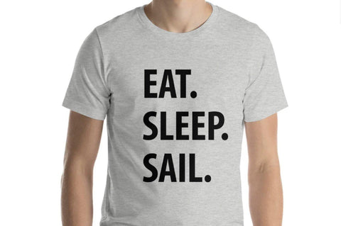 Eat Sleep Sail T-Shirt-WaryaTshirts
