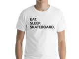 Eat Sleep Skateboard T-Shirt-WaryaTshirts