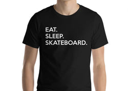 Eat Sleep Skateboard T-Shirt-WaryaTshirts