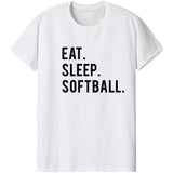Eat Sleep Softball T-Shirt