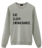 Eat Sleep Swing Dance Sweater-WaryaTshirts