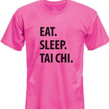 Eat Sleep Tai Chi T-Shirt Kids-WaryaTshirts