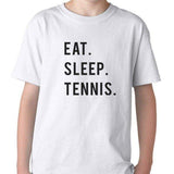 Eat Sleep Tennis T-Shirt Kids