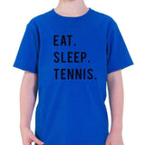 Eat Sleep Tennis T-Shirt Kids-WaryaTshirts