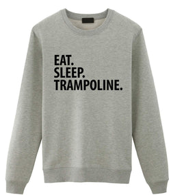 Eat Sleep Trampoline Sweatshirt Mens Womens-WaryaTshirts