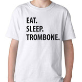 Eat Sleep Trombone T-Shirt Kids