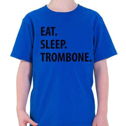 Eat Sleep Trombone T-Shirt Kids