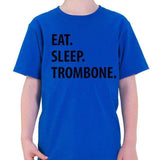 Eat Sleep Trombone T-Shirt Kids