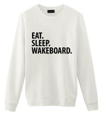 Eat Sleep Wakeboard Sweatshirt Mens Womens