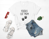 Foldex Cat T-Shirt, Foldex Cat Mom Shirt, Cat Lover Gift Womens - 2810