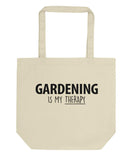 Gardening is My Therapy Tote Bag | Short / Long Handle Bags