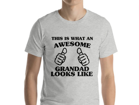 Grandad shirt, Grandad Gift, Awesome Grandad shirt - 1411-WaryaTshirts