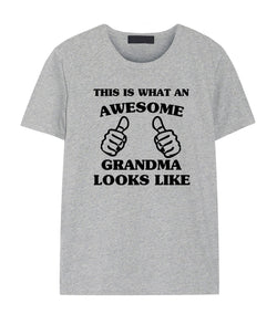 Grandma shirt, Grandma Gift, Awesome Grandma t shirt